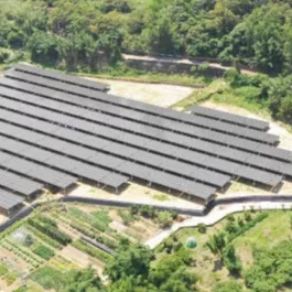 image of Miaoli Hsiao Wen-Liang solar farms.