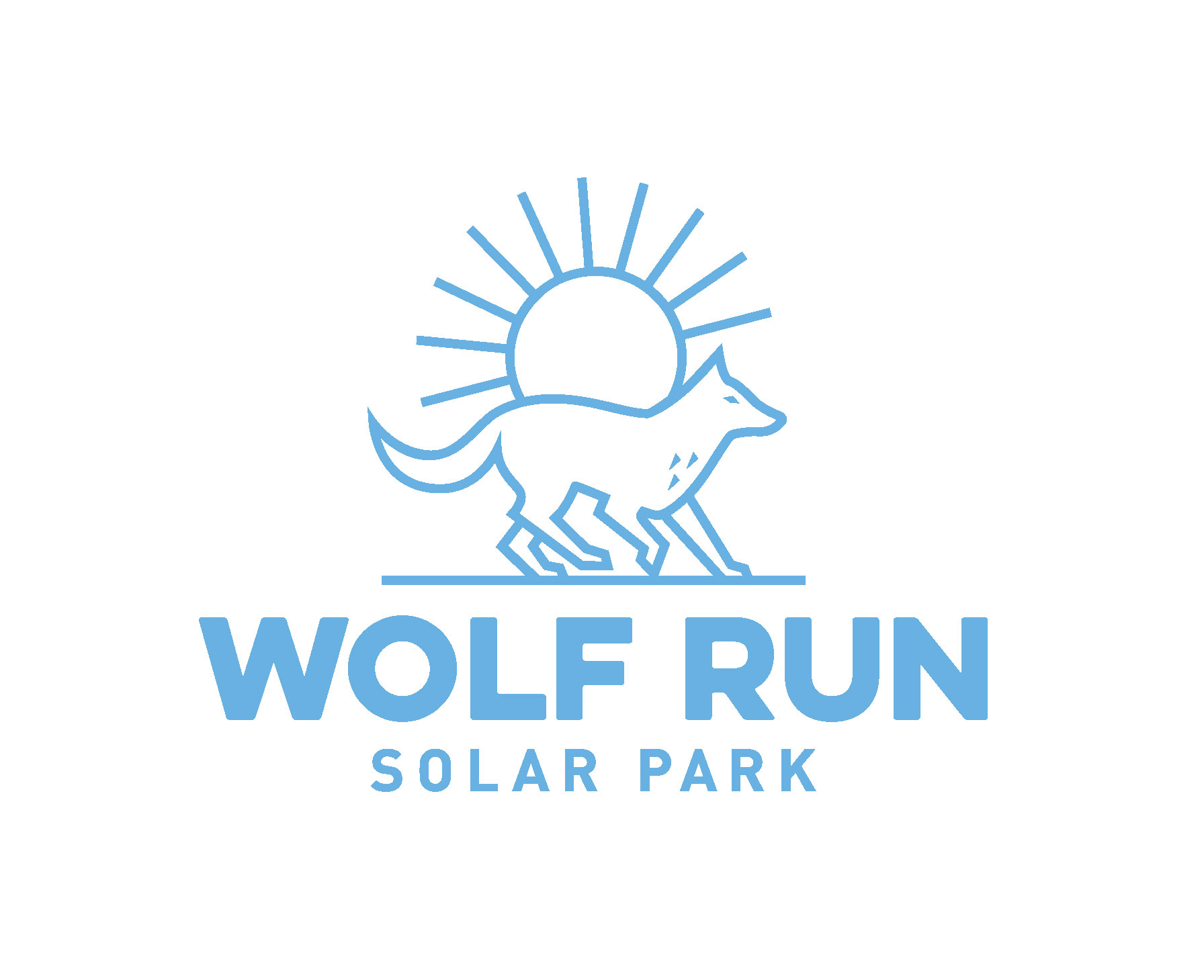 Wolf Run Solar Park Logo