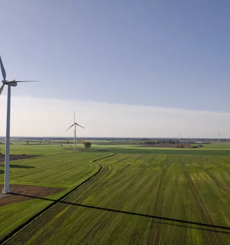 Wind Farm in Poland