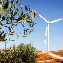 wind farm in Italy